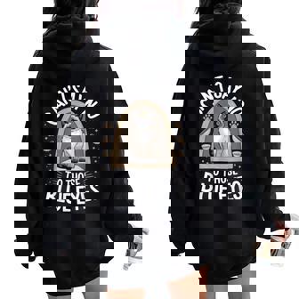 Siamese Cat Lover Kitten Meow Animal Cat Lady Pet Kitty Women Oversized Hoodie Back Print | Seseable CA