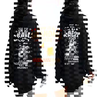 Soon To Be Grandma Est 2026 Baby Announcement Women Oversized Hoodie Back Print | Seseable FR