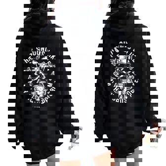 That Sounds Like My Husbands Problem Wife Raccoon Women Oversized Hoodie Back Print | Seseable FR