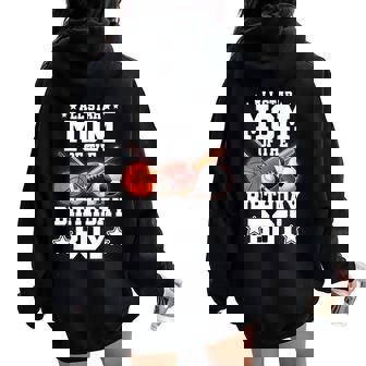 All Star Mom Of The Birthday Boy Basketball Soccer Sport Women Oversized Hoodie Back Print - Thegiftio