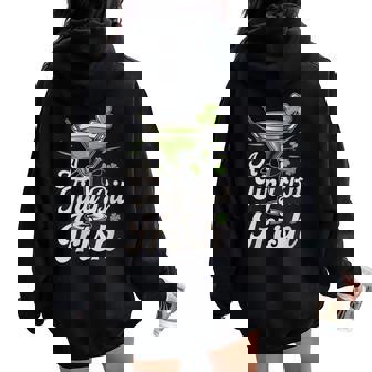 A Tiny Bit Irish – St Patrick’S Day Women Oversized Hoodie Back Print - Thegiftio