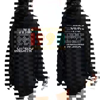 Vintage 1998 Limited Edition Classic 1998 Vintage Women Oversized Hoodie Back Print | Seseable UK