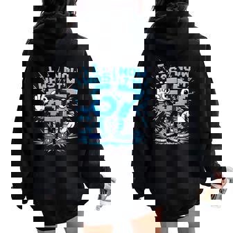 I Was 6 Now I'm 7 67 7歳の誕生日 女の子 男の子 レディース オーバーサイズ パーカー バックプリント - Kawaiitshirt