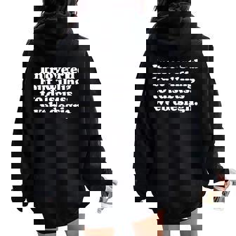 Web Er Web Men Women Or Kids Women Oversized Hoodie Back Print | Mazezy