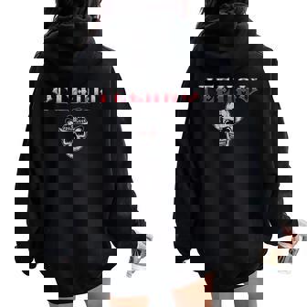 Western Goth Girl Alt-Country Subculture Emo Gothic Yeehaw Tank Top Women Oversized Hoodie Back Print | Mazezy