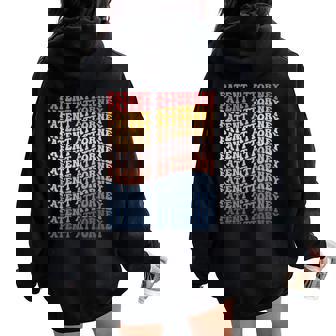 特許弁理士 Groovy レトロ 長袖tシャツ レディース オーバーサイズ パーカー バックプリント - Kawaiitshirt