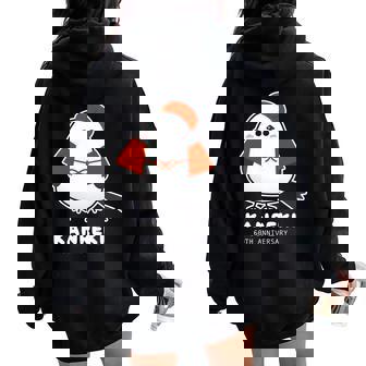 還暦祝い シマエナガ 鳥 北海道 男性 父 女性 母 ちゃんちゃんこ 還暦お祝い 60歳 かわいい 長袖tシャツ レディース オーバーサイズ パーカー バックプリント - Kawaiitshirt