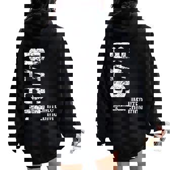 限定 48 歳の誕生日男性版女性 48 歳 1978 ギフト レディース オーバーサイズ パーカー バックプリント - Kawaiitshirt