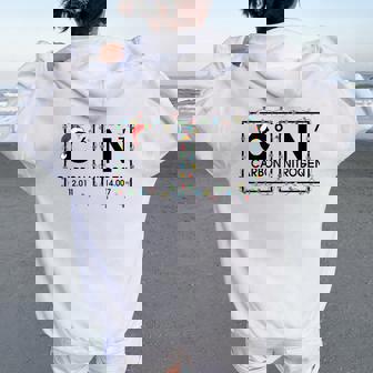 67 Meme Teacher Science Periodic Table 67 Christmas Women Oversized Hoodie Back Print | Mazezy