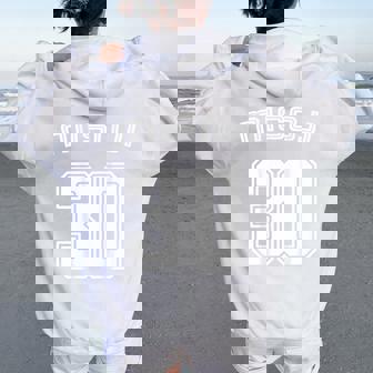 30 歳 誕生日 三十路 祝い 30歳 30才 お祝い 男性 女性 アラサー ユニフォーム バックプリント レディース オーバーサイズ パーカー バックプリント - Kawaiitshirt