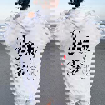 36 Ans Anniversaire Cadeau Humour Sweat à capuche oversize pour femme avec imprimé dans le dos - Cadeauxyz