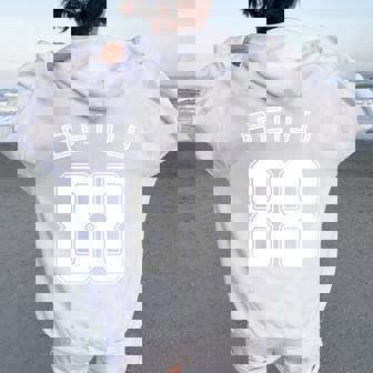 88 歳 米寿 祝い 88歳 88才 お祝い 男性 女性 米寿祝い 父 母 べいじゅ 背番号 バックプリント 長袖tシャツ レディース オーバーサイズ パーカー バックプリント - Kawaiitshirt