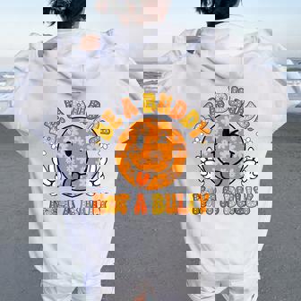 Anti Bullying Be A Buddy Unity Day Orange Boys Girls Women Oversized Hoodie Back Print | Seseable CA