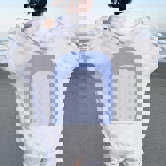 Blue Heeler Dog Puppy Purple Nana Grandma Holiday Women Oversized Hoodie Back Print | Mazezy