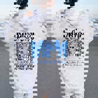 Bowling Mom Like A Normal Mom Game Day Mom Mother's Day Women Oversized Hoodie Back Print - Thegiftio