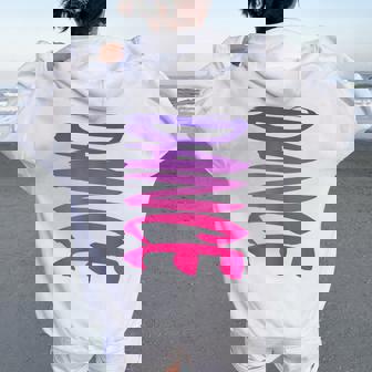 De Danse Amusant Et Coloré Tailles Filles Adolescentes Et S Sweat à capuche oversize pour femme avec imprimé dans le dos - Cadeauxyz