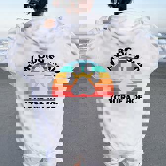 My Dog Said You're A Hoe Quote Women Women Oversized Hoodie Back Print | Mazezy