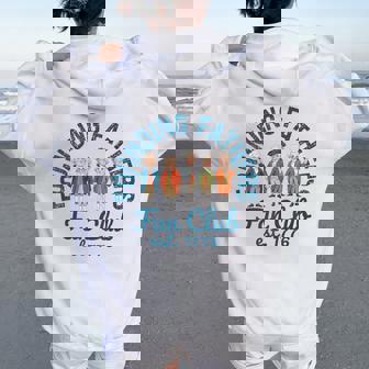 Founding Fathers Fan Club History Teacher Women Oversized Hoodie Back Print | Seseable FR