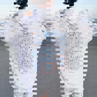 Fruit Of The Spirit Christian Religious Bible Verse Bd Girl Women Oversized Hoodie Back Print | Seseable UK