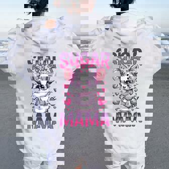 Sugar Glider Animal Sugar Mama Women Oversized Hoodie Back Print - Thegiftio