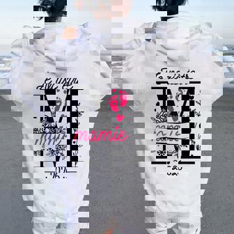 Future Mamie 2026 Annonce Grossesse Bientôt Grand Mère Sweat à capuche oversize pour femme avec imprimé dans le dos - Cadeauxyz