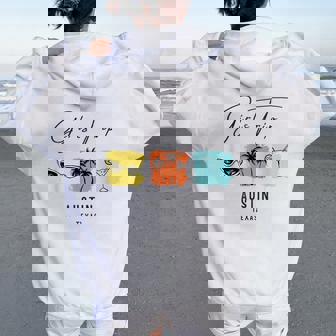 Girls Trip Austin Texas Women Oversized Hoodie Back Print | Mazezy