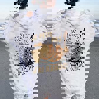 Je Peux Pas J'ai Rando Randonnée Montagne Randonneur Humour Manche Raglan Sweat à capuche oversize pour femme avec imprimé dans le dos - Cadeauxyz