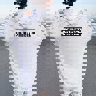 Just Built Different Saying Sarcastic Novelty Humor Women Oversized Hoodie Back Print - Thegiftio