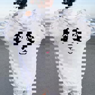 Lindo Disfraz De Panda Para Niños Y Niños Pequeños Women Oversized Hoodie Back Print - Regaloses