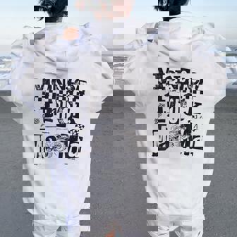 Monster Truck Mama Family Matching Monster Truck Lovers Women Oversized Hoodie Back Print | Mazezy