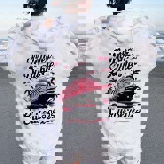 Mother And Daughter Cruise 2025 Mom Daughter Trip 2025 Women Oversized Hoodie Back Print | Mazezy