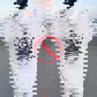 No Kings No Kings In America Political Women Women Oversized Hoodie Back Print | Mazezy