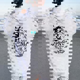 We Do Not Care Club Black Cat Sarcastic Women's Wdnc Women Oversized Hoodie Back Print | Seseable CA