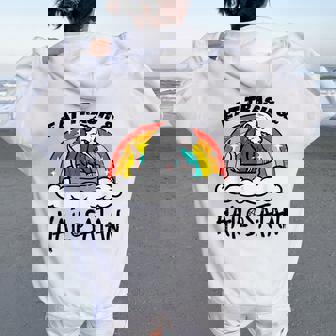 Opossum Eat Trash Hail Satan Possum Occult Women Women Oversized Hoodie Back Print - Thegiftio