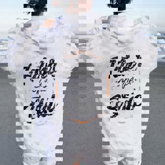 Père De La Mariée Fête Enterrement Deie De Jeune Fille Mariage Mignon Papa Sweat à capuche oversize pour femme avec imprimé dans le dos - Cadeauxyz