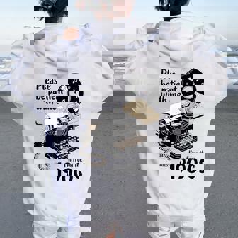 Please Be Patient I'm From The 1900S Sarcastic Joke Women Oversized Hoodie Back Print - Thegiftio