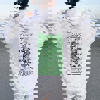 Queenof The Craic 水田の日シェナニガンズ レディース オーバーサイズ パーカー バックプリント - Kawaiitshirt