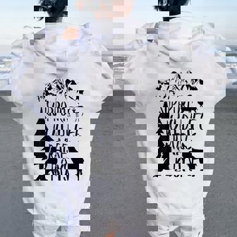 Support Wildlife Raise Boys Dad Mom Of Boys Women Oversized Hoodie Back Print - Thegiftio