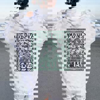 Weird Girls Club Women Oversized Hoodie Back Print | Seseable CA