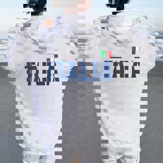 イタリア ギフト 女性 男性 子供 レディース オーバーサイズ パーカー バックプリント - Kawaiitshirt