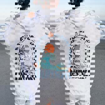 ソルトウォーターフラワー 花びら ハワイ 夏のビーチ愛好家 バック レディース オーバーサイズ パーカー バックプリント - Kawaiitshirt