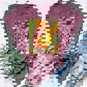 Avant Garde Aesthetic David Head Statue Greek Statue Women's Heather T-Shirt | Mazezy