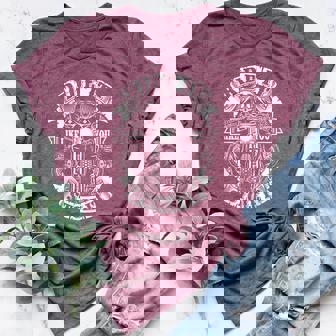 Biker Ride Like You Stole Skull Motorcycle Men Women Women's Heather T-Shirt | Mazezy