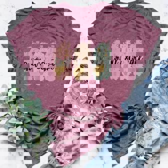 Cute Grit & Grace Christian Happiness Cute Southern Girl Women's Heather T-Shirt | Mazezy