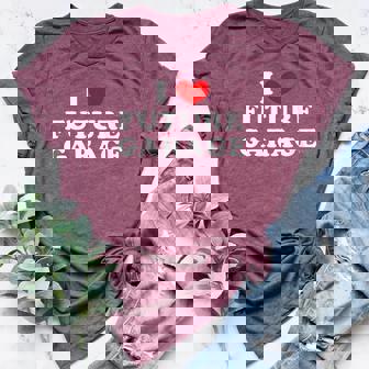 I Love Future Garage I Heart Future Garage Women's Heather T-Shirt | Mazezy