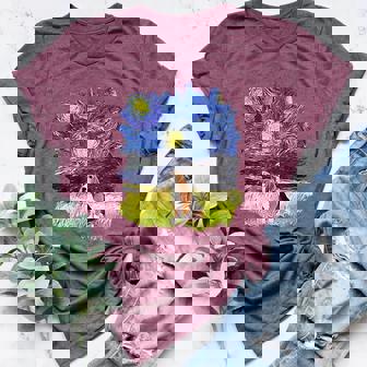 Starry Night Impressionist Dog Art Beagle Men Women Kids Women's Heather T-Shirt | Mazezy