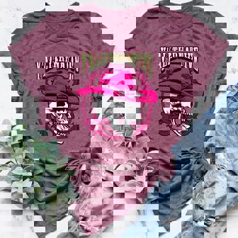 Yallternative Alt-Country Skull Alternative Music Cowgirl Women's Heather T-Shirt | Mazezy