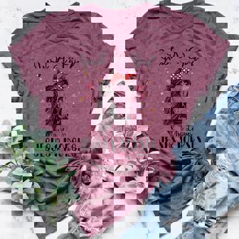 Just A Girl Who Loves Horses & Jesus Shirt Horse Riding Women's Heather T-Shirt | Mazezy