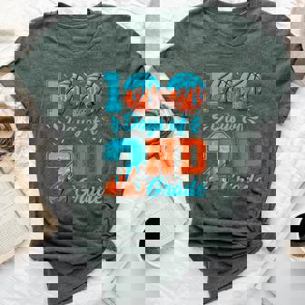 100 Days Of 2Nd Grade Basketball 100Th Day Of School Boys Bella Canvas T-shirt - Thegiftio