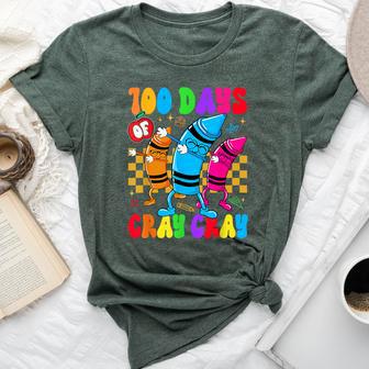100 Days Cray Cray Of School Teacher Boys Girls Bella Canvas T-shirt - Thegiftio UK